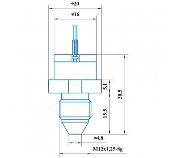Pressure sensor D 25(40...150)-