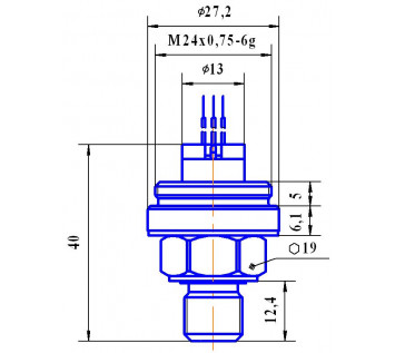 Pressure sensor HP 0,06(0,1;0,16) - … 