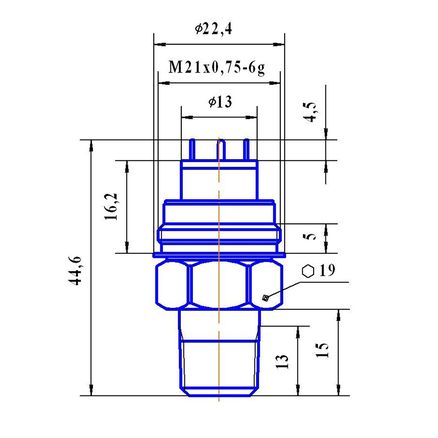Pressure sensor HPL 0,25(0,4...150)-...