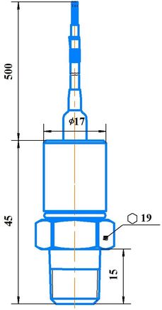 Pressure sensor HPL-P 1,6(2,5...25)-...