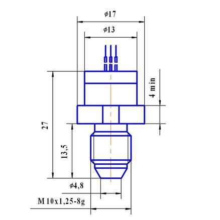 Pressure sensor MD 16(25...150)-...