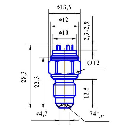 Pressure sensor MP 1(1,6...150)-...