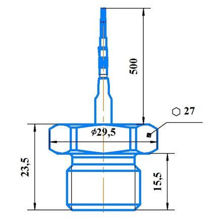 Pressure sensor PF-P 1(1,6…10) – 101(111, 201, 211, 301, 311) - ….