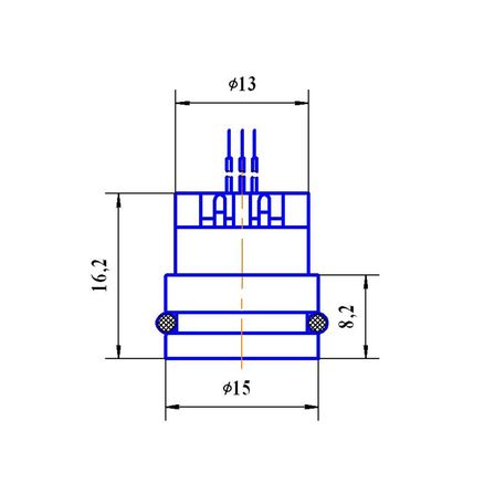 Pressure sensor P 1,6(2,5...40)-...