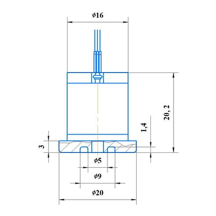 Pressure sensor D2,5(4…16)-