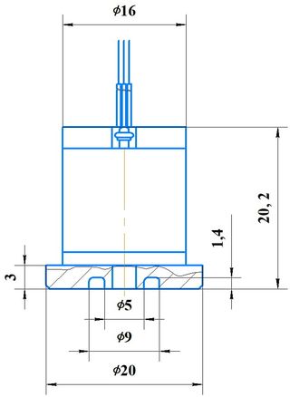 Pressure sensor DD2,5-