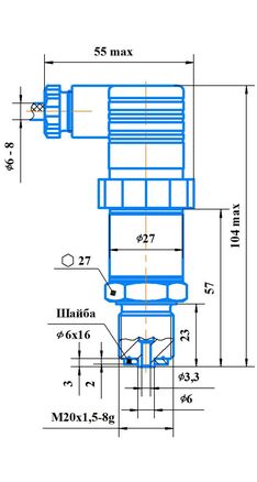 Microelectronic pressure transmitters PTM series